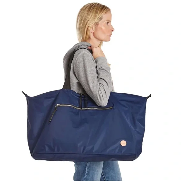 Elegant Navy Blue Tote Bag